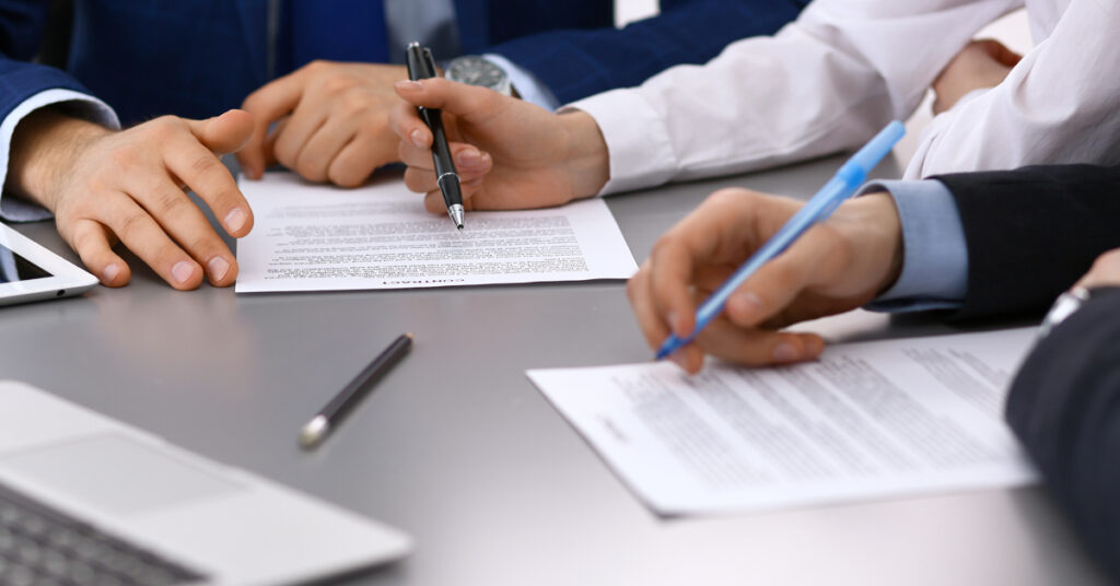 Mortgage signing